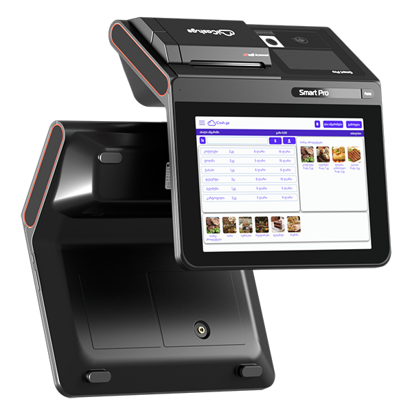 Daisy Smart Pro - POS ტერმინალი სალარო აპარატით